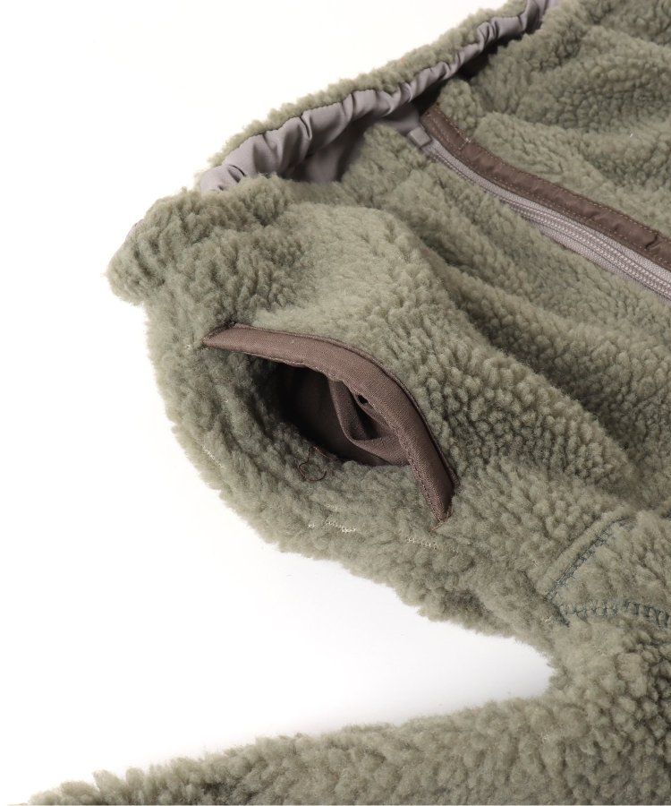 日本 BREEZE - 異材質雙面穿帥氣感外套-黑