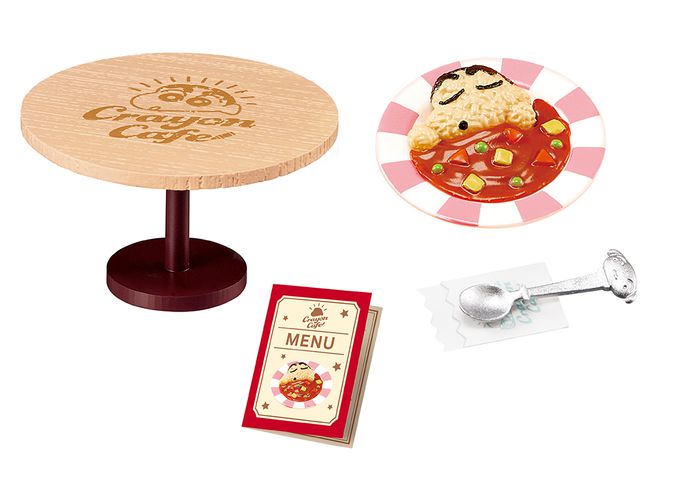 RE-MENT - 蠟筆小新系列 小新咖啡店 整組8種