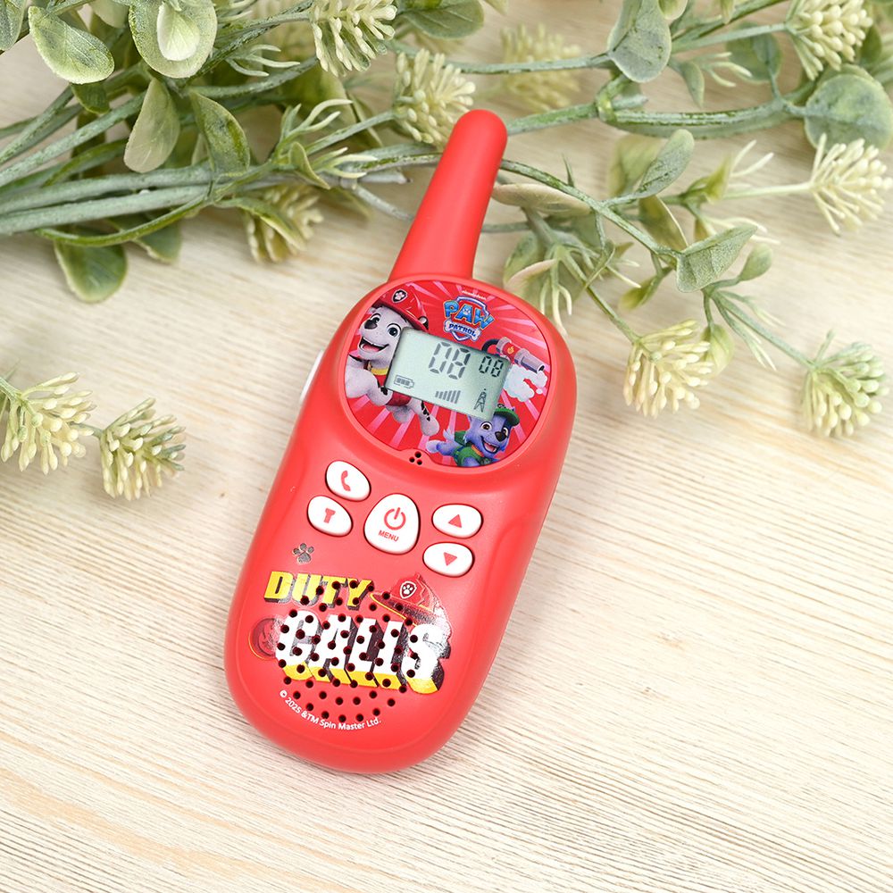 汪汪隊立大功系列兒童對講機(紅)