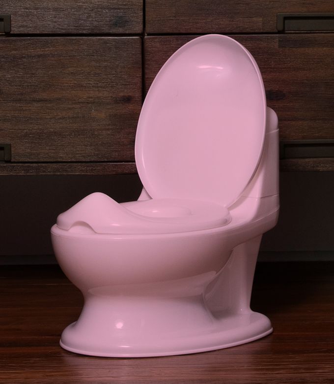 Nuby - 學習小馬桶-粉色