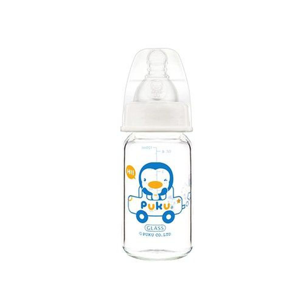 PUKU 藍色企鵝 - 母乳實感標準耐熱玻璃奶瓶120ml