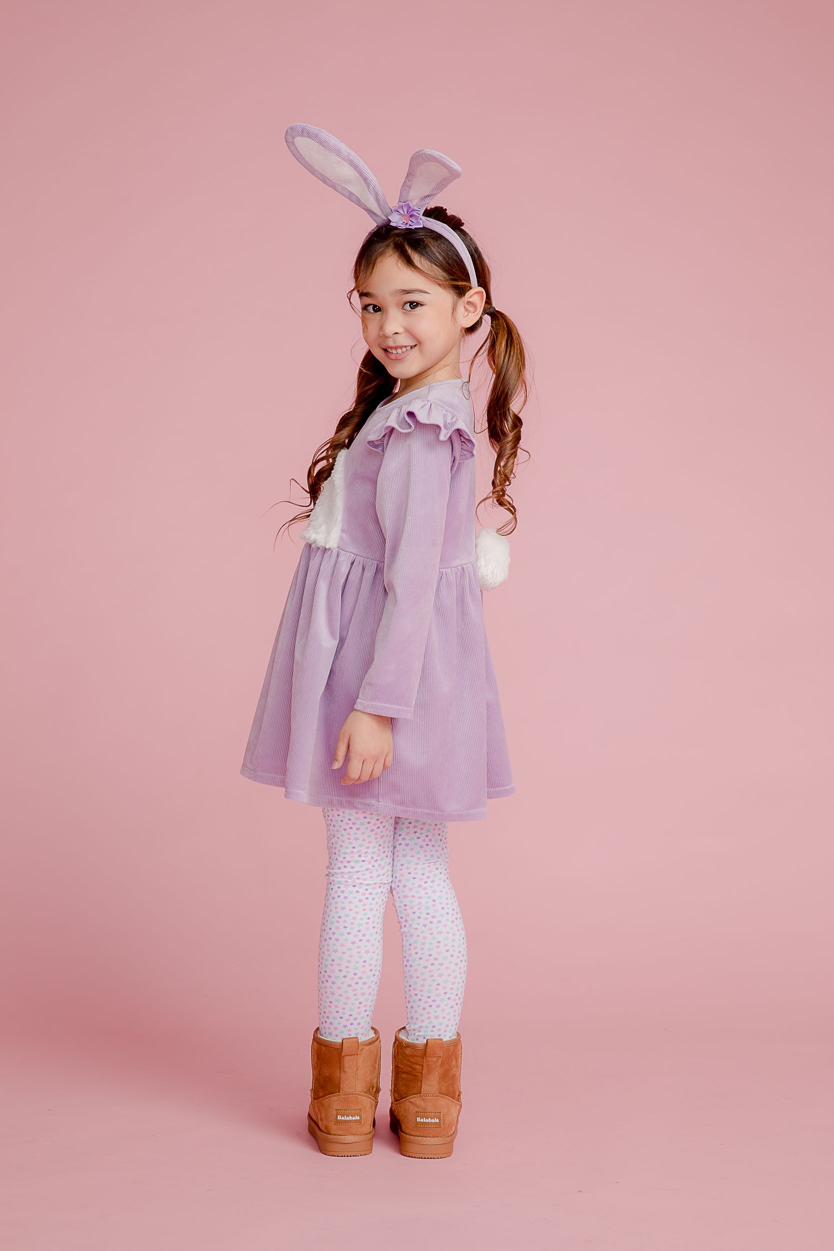 Love, Charlotte - 小兔子洋裝-兔子造型洋裝-內含洋裝+頭箍+內搭褲