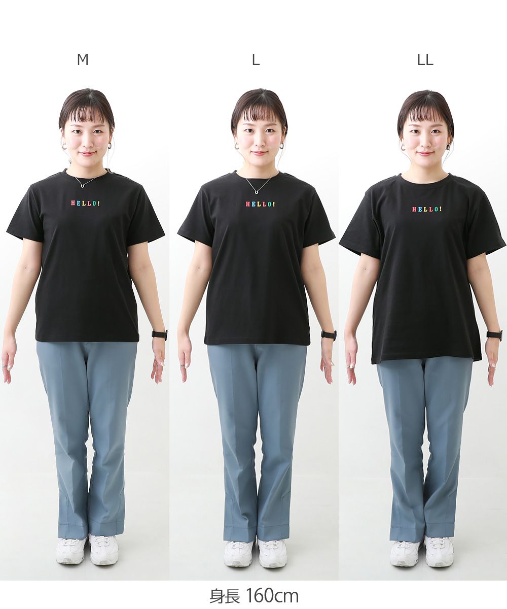 日本 devirock - (大人)純棉 定番百搭印花短T-三五好友-墨黑