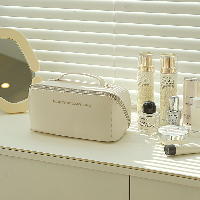 大容量便攜式旅行收納包/化妝包-粉色