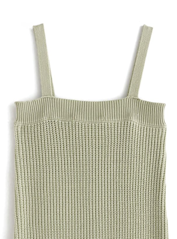 日本 GRL - 甜美針織洋裝+長版外套2件組-淺米杏