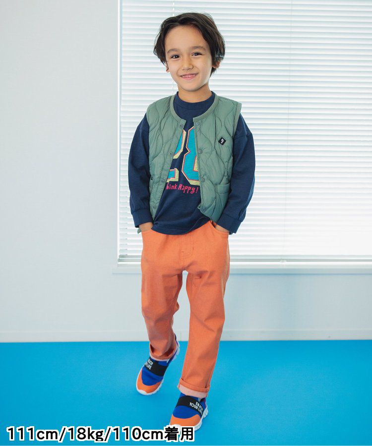 日本 BREEZE - 美式復古風長袖大學T-粉紅