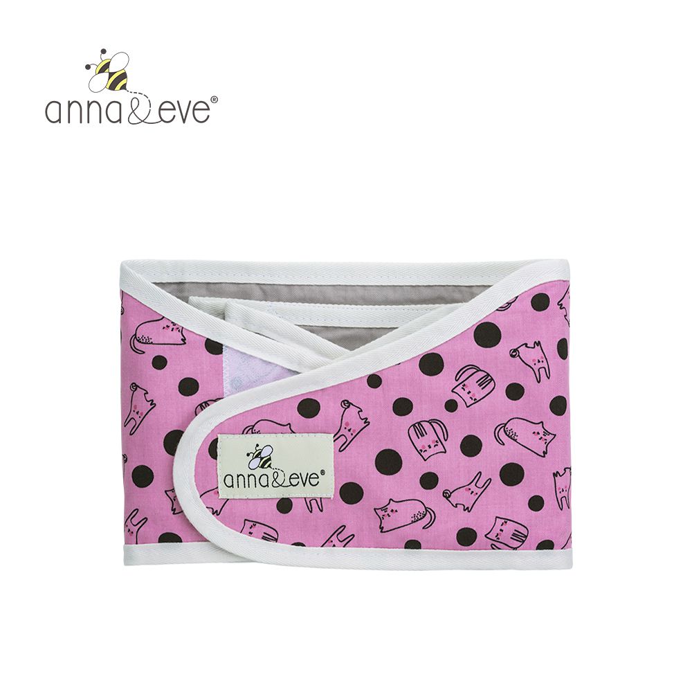 Anna&Eve - 美國 嬰兒舒眠包巾-紫色兔子躲貓貓