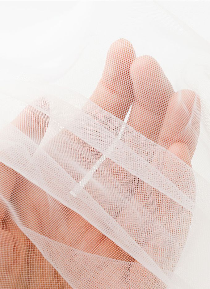 韓國 OZKIZ - 防蚊蟲網拉鍊長版外套-白