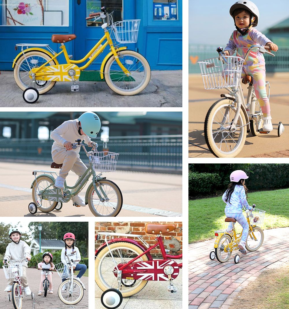 英國 London Taxi KickBike - 兒童腳踏車16吋-象牙白