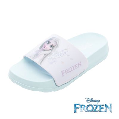 迪士尼Disney - 冰雪奇緣 童款 EVA拖鞋 FNKS51006-輕量防水x穿脫方便-藍-(小中大童段)