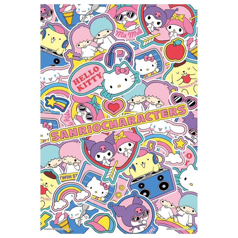 Sanrio characters 繽紛圖標拼圖300片