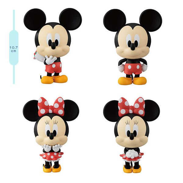 日本 Bandai - 萬代 扭蛋轉蛋 迪士尼角色公仔 - 米奇 米妮