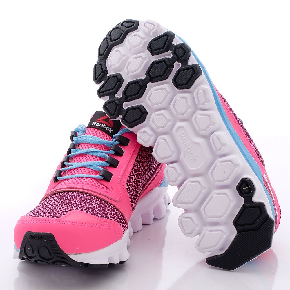 REEBOK - 童鞋-彈力亮彩運動鞋款(大童段)-粉