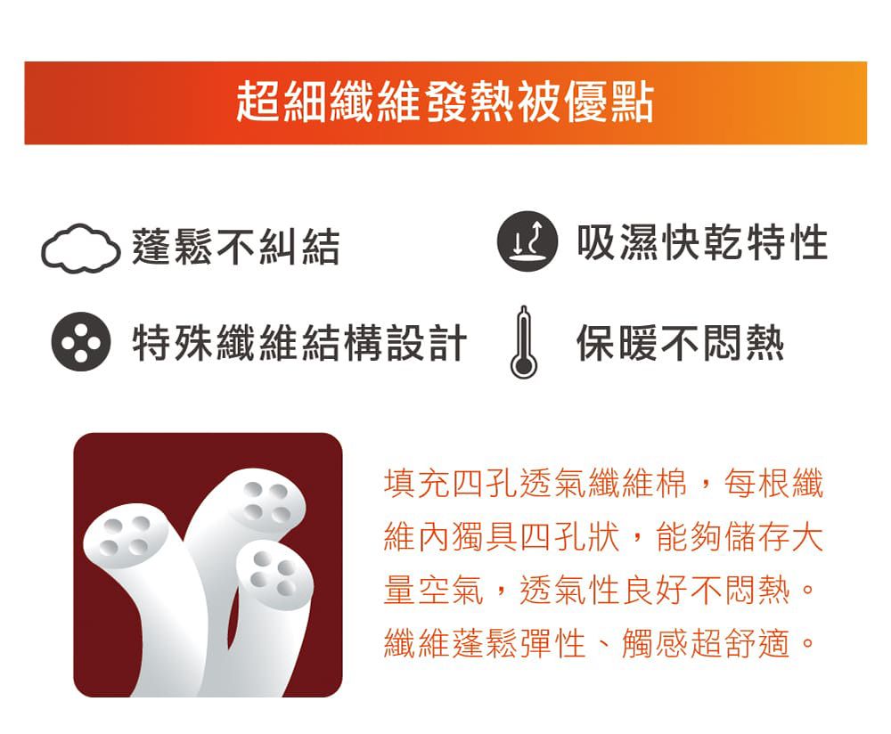 鴻宇 HongYew - 發熱纖維 超細纖維發熱被 冬被 台灣製-雙人6X7