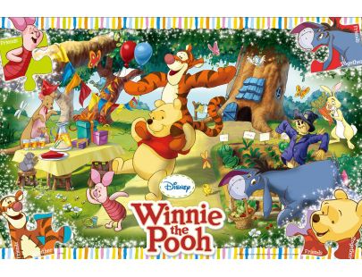 小熊維尼 1000片盒裝拼圖(A)-小熊維尼
