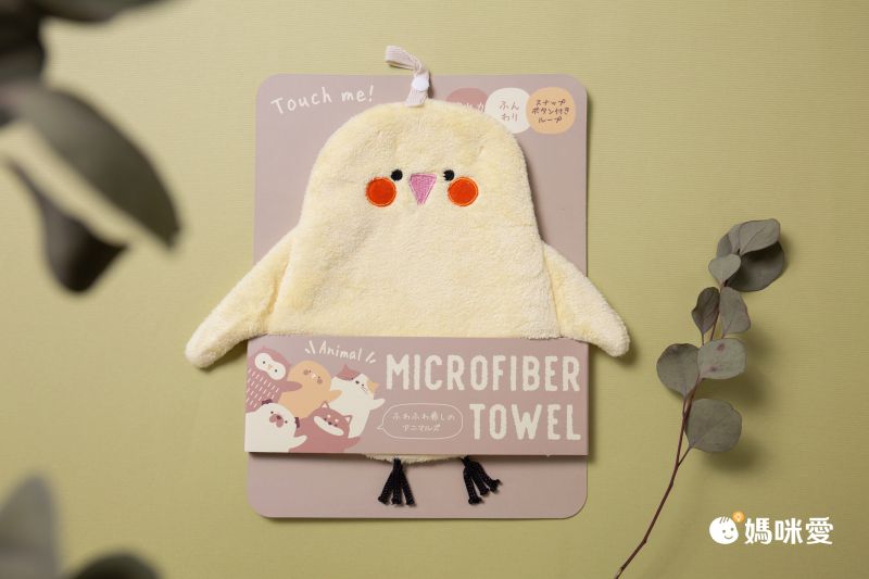 日本 Stream - 動物造型吊掛式擦手巾-貓咪