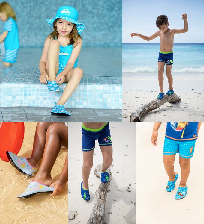 德國Playshoes - 抗UV 水陸兩用沙灘懶人童鞋-鱷魚