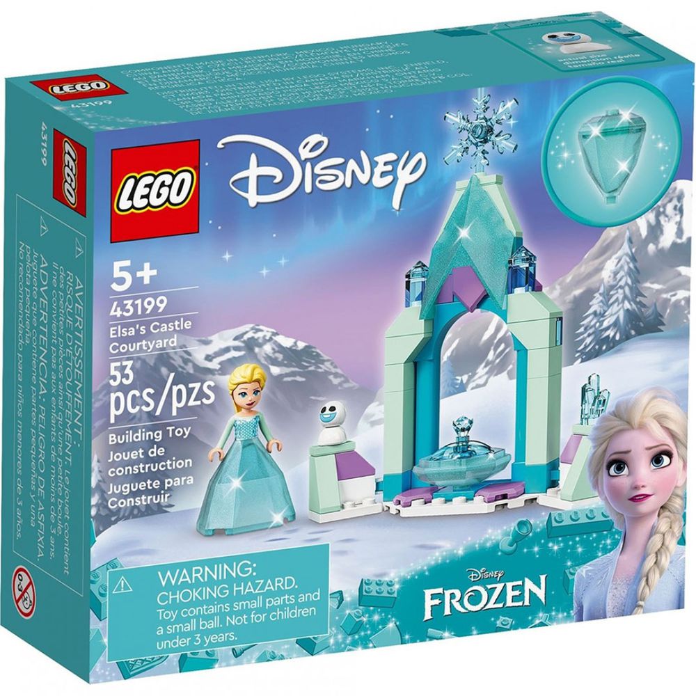 樂高 LEGO - 樂高積木 LEGO《 LT43199》Disney Princess迪士尼公主系列 - Elsa’s Castle Courtyard-53pcs