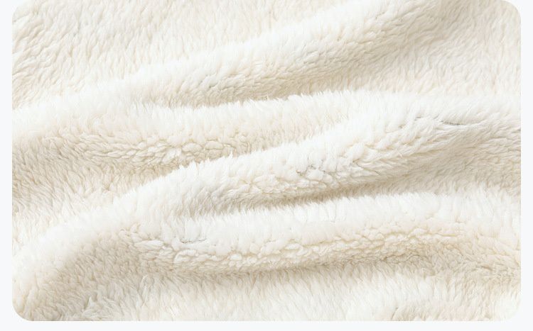 喜氣拜年暖暖短絨吊帶長褲-萌萌大眼龍-紅色