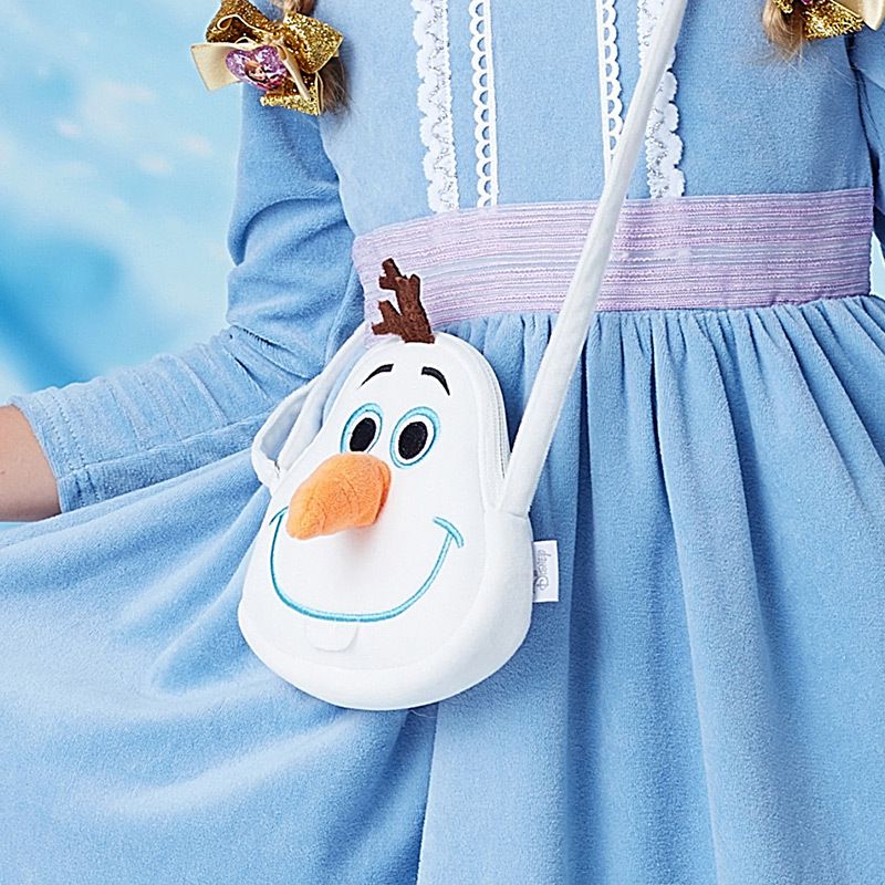 造型斜背包/萬聖節-卡通人物雪寶-白色 (Free)