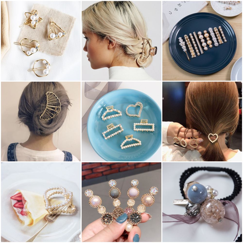 一秒氣質提升術 ♕ 日韓IG爆紅仙氣髮夾