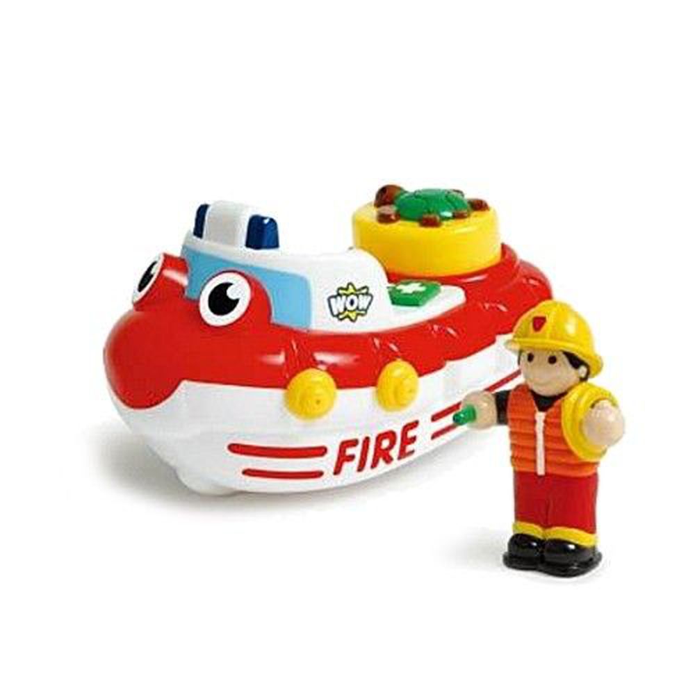 英國驚奇玩具 WOW Toys - 滅火快艇 費里克斯
