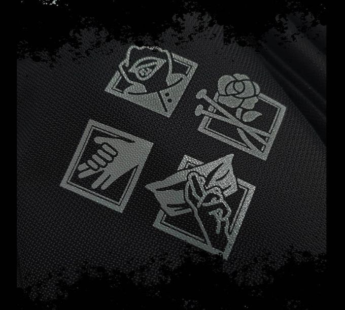 impact 怡寶 - 咒術迴戰成長型護脊書包-黑色(JK21-A4-83BK)|身高130cm以上適用