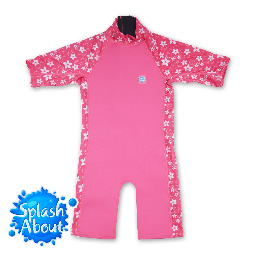 Splash About 潑寶 - UV Combie 兒童防寒泳裝-陽光櫻花