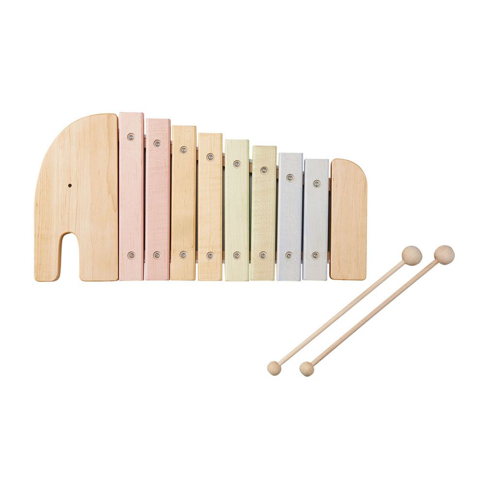 日本 Ed.Inter - 日本製職人手工積木-大象木琴