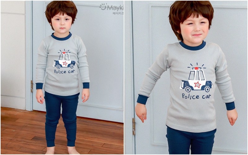 [現貨] ✦ 零碼出清價 ✭ 韓國 Maykids 有機棉長袖家居服/防踢被 ✭