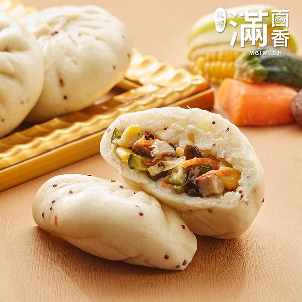 早餐首選【滿面香】手作健康饅頭、包子，省時又營養 ❤ 