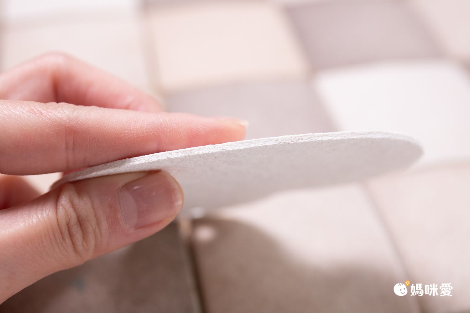 卡通吸水印花壓縮木漿海綿洗碗刷-橢圓麵包 (12.3x8cm)