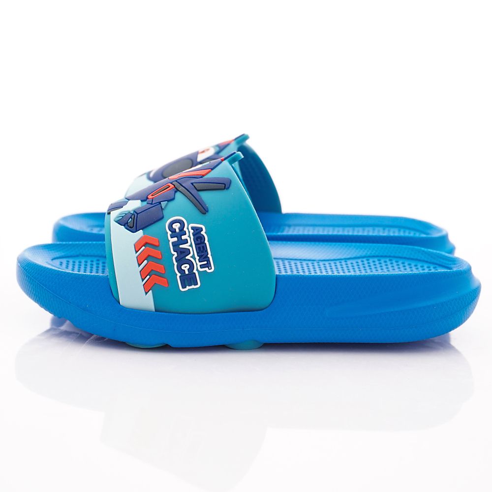 Super Wings - 卡通童鞋-超輕量拖鞋(中小童段)-藍