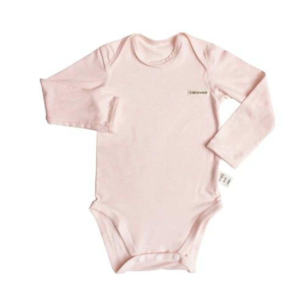 Edenswear 伊登詩 - 鋅健康抗敏系列-長袖包屁衣-淺粉