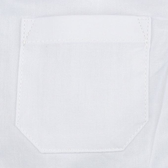 akachan honpo - 長袖襯衫-附領結-白色