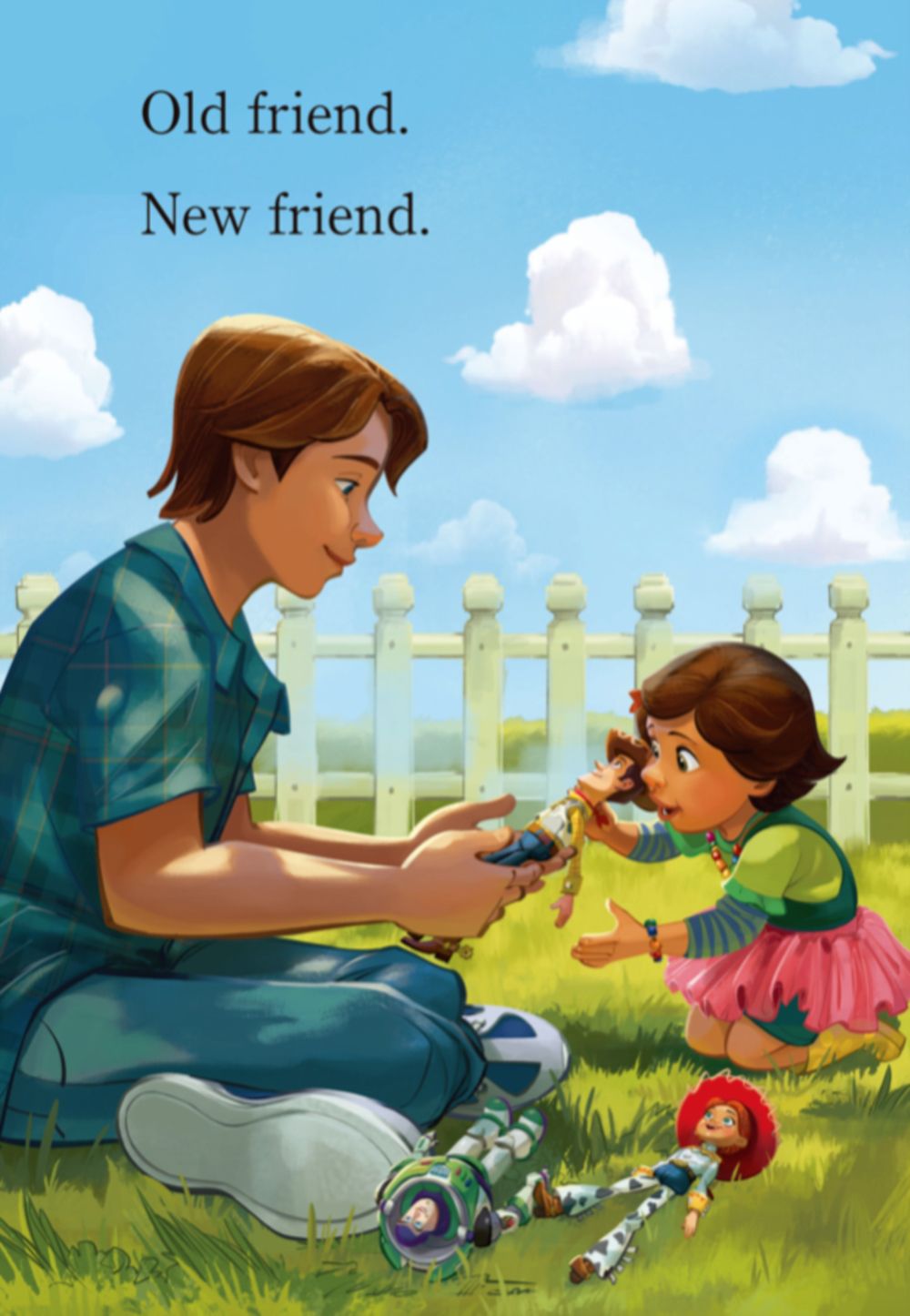 玩具總動員4：老朋友新朋友—迪士尼雙語繪本STEP 1