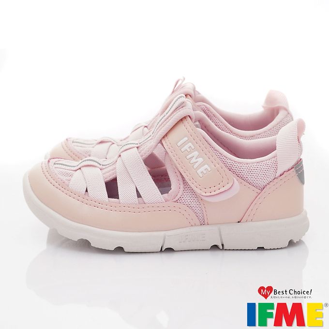 日本IFME - 水涼機能童鞋-IF30-341601粉(中小童段)-水涼鞋-粉