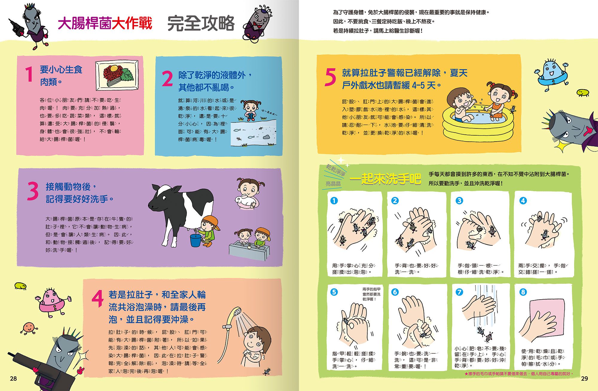 腸道出血性大腸桿菌羅羅-一起認識傳染病的祕密系列