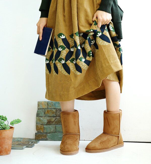 日本Zootie莫卡辛毛毛鞋/短靴/雪靴