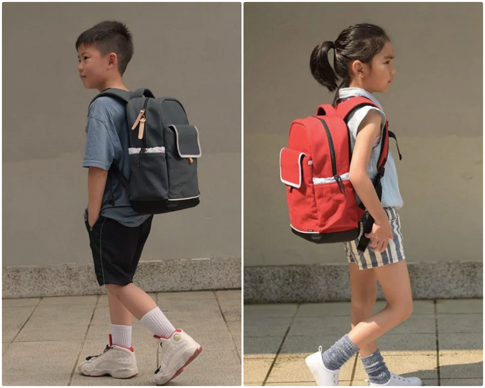 超輕量 ✪ niizo 小學生清新風護脊書包