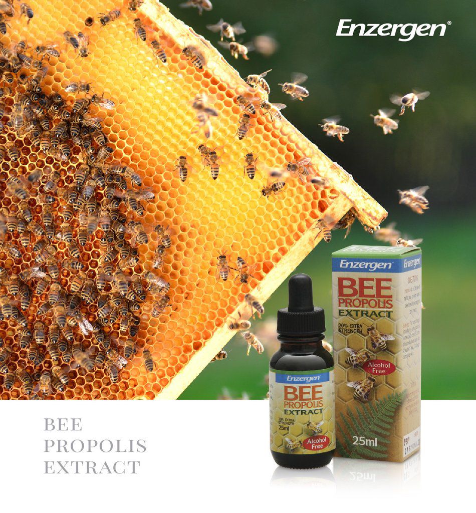 [紐西蘭] Enzergen® - 蜂膠組-蜂膠萃取液x1 + 麥蘆卡蜂蜜蜂膠液x1