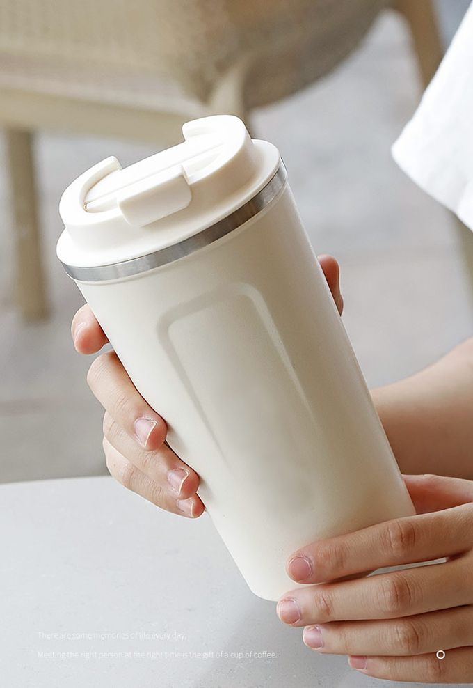 日本 FOREVER - (買一送一) 304不鏽鋼咖啡杯/保溫杯510ML