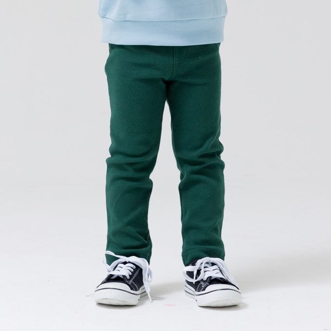 日本 Chil2 - 品牌熱銷 百搭彈力伸縮長褲-奶白