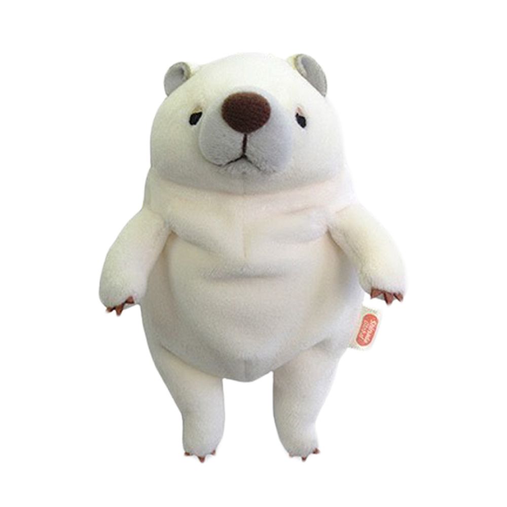 Mochi Series｜末班茫茫大叔-迷你熊吊飾（白色）