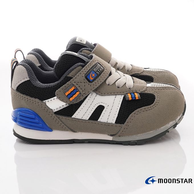 Moonstar日本月星 - HI系列十大機能運動款(中小童段)-運動鞋-灰黑