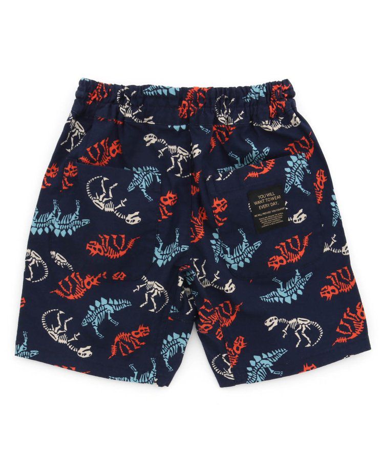 日本 BREEZE - 彩色標籤腰束口休閒短褲-軍綠