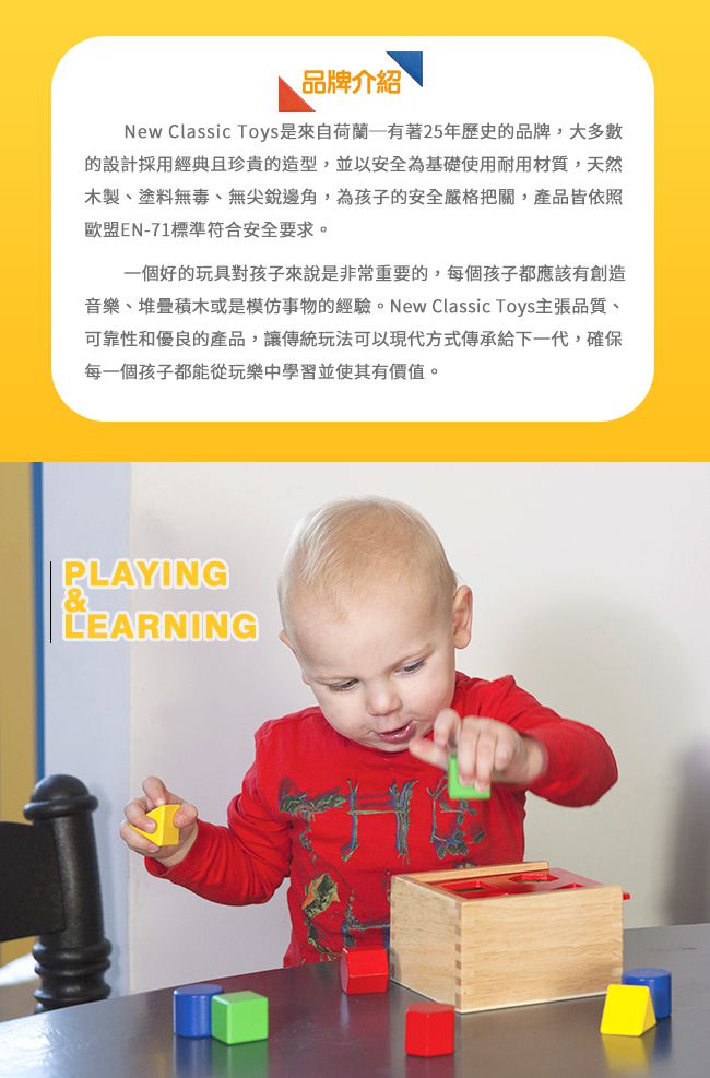 荷蘭 New Classic Toys - 天才小木匠工具箱玩具12件組