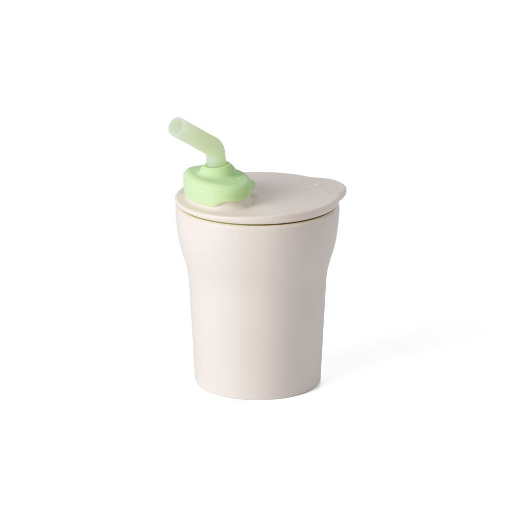 美國 Miniware - 愛喝水水杯組 1-2-3 Sip! Sippy Cup-香草甜檸檬綠