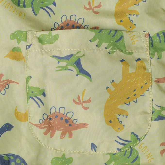 akachan honpo - 防風外套-恐龍-綠色