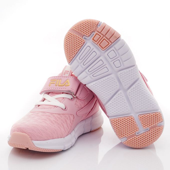 FILA - 輕量慢跑運動鞋-2-J430X-559粉金(中大童段)-運動鞋-粉金